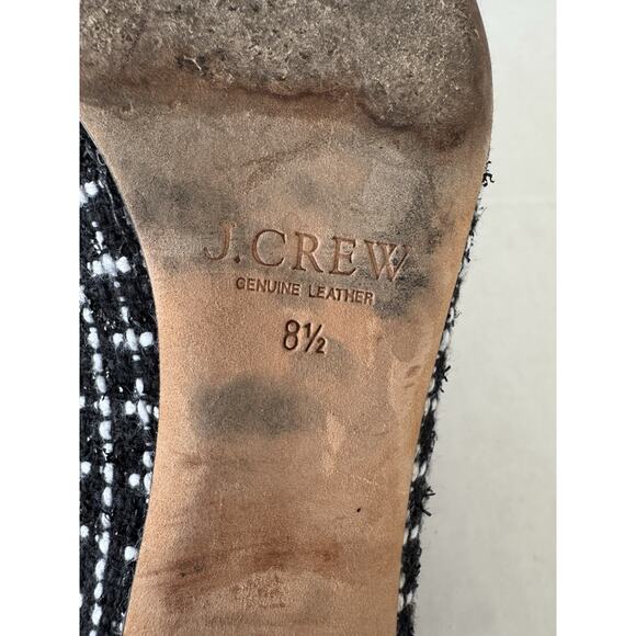 J.Crew Women's‎ Ballet Pumps Tweed Size 8.5 - Picture 8 of 10